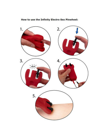 ELECTRASTIM SILICONE FUSION INFINITY PINWHEEL