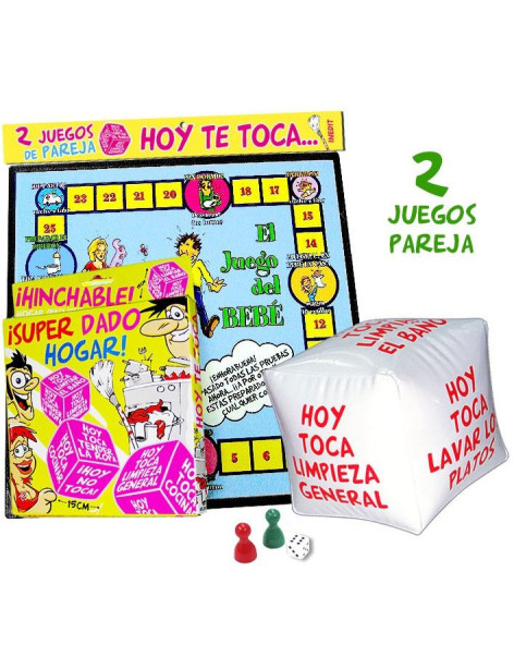 DOS JUEGOS (BEBÉ + DADO)