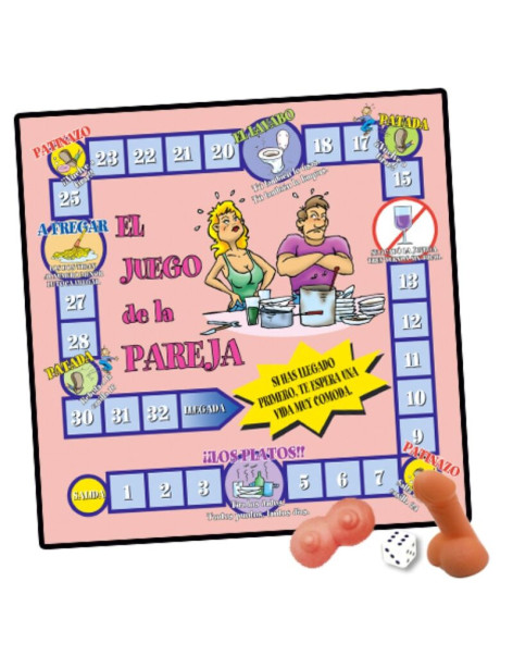 EL JUEGO DE LA PAREJA (Medida:33.5 x 33.5cm)