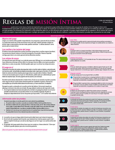 MISION INTIMA EDICION ORIGINAL (ES)