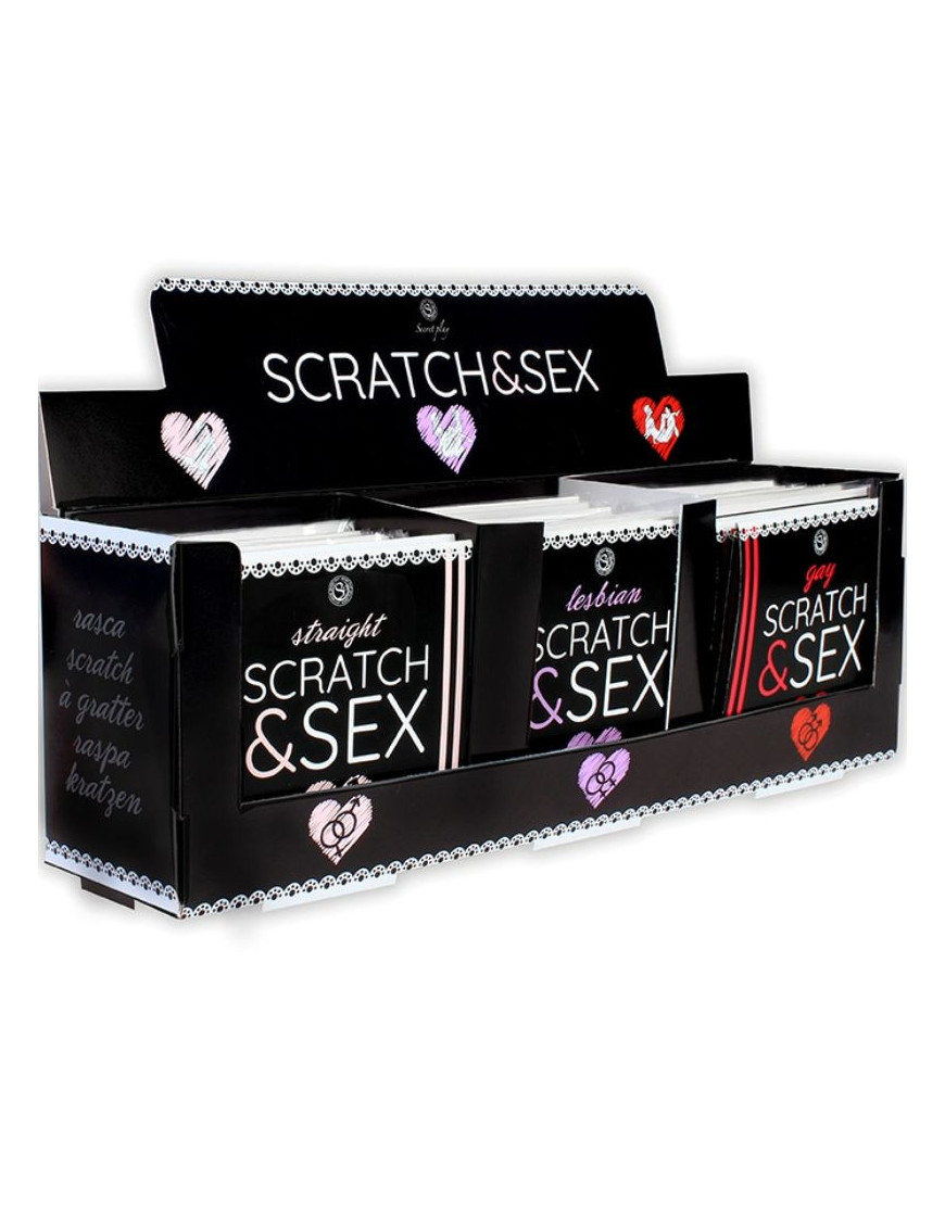 SECRETPLAY DISPLAY + POSTURAS SCRATCH & SEX ES/EN/FR/PT/DE