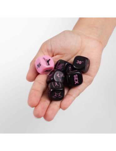 SECRETPLAY DICE, PLAY, SEX - JUEGO DE DADOS (ES/EN/DE/FR/NL/PT/IT)