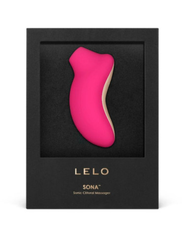 LELO ESTIMULADOR CLITORIS SONA COLOR CEREZA