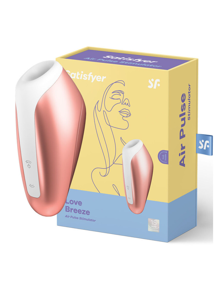 SATISFYER LOVE SUCCIONADOR BREEZE COPPER