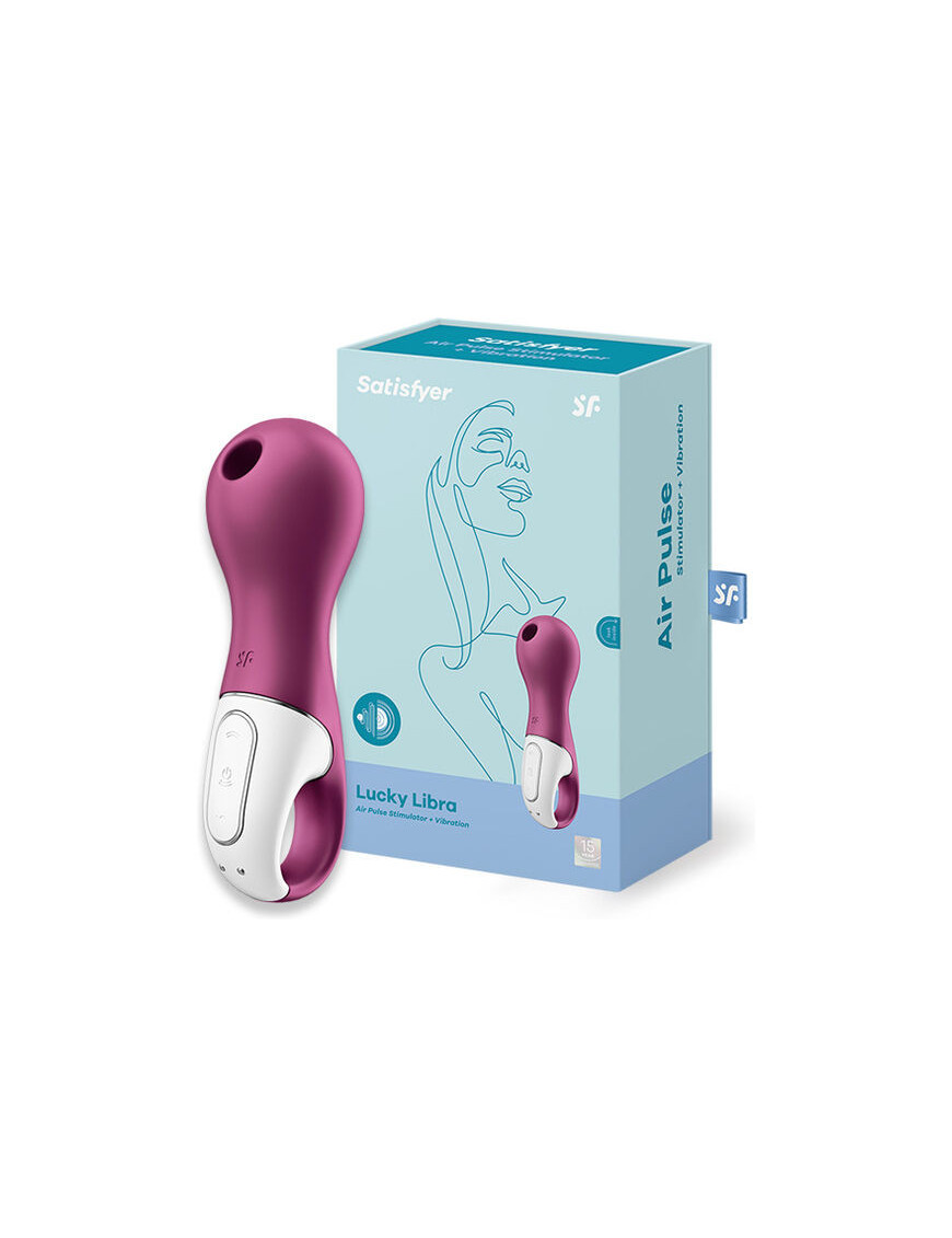 SATISFYER LUCKY LIBRA SUCCIONADOR Y VIBRADOR