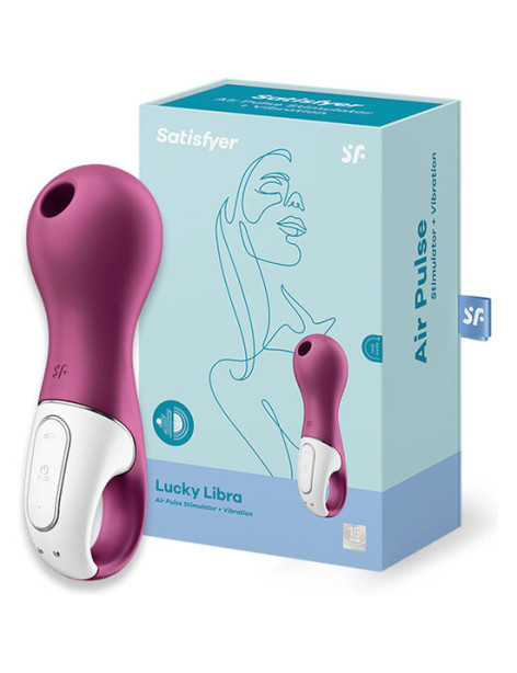 SATISFYER LUCKY LIBRA SUCCIONADOR Y VIBRADOR