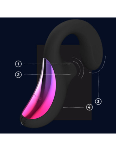 LELO ENIGMA CRUISE MASAJEADOR SONICO DOBLE ESTIMULACION NEGRO