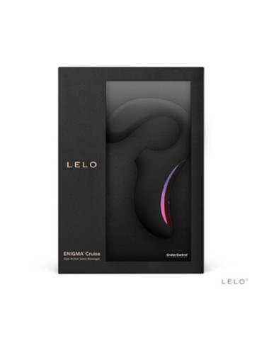 LELO ENIGMA CRUISE MASAJEADOR SONICO DOBLE ESTIMULACION NEGRO