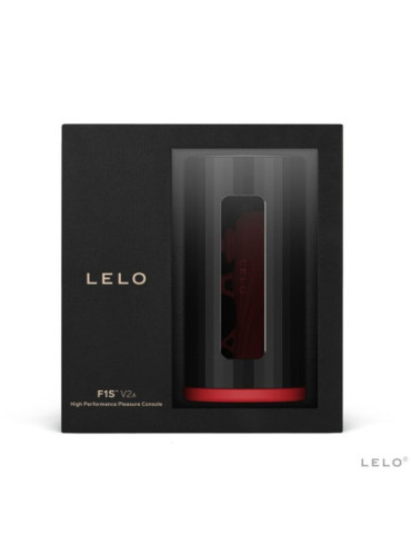 LELO F1S V2 MASTURBADOR CON TECNOLOGIA SDK ROJO - NEGRO