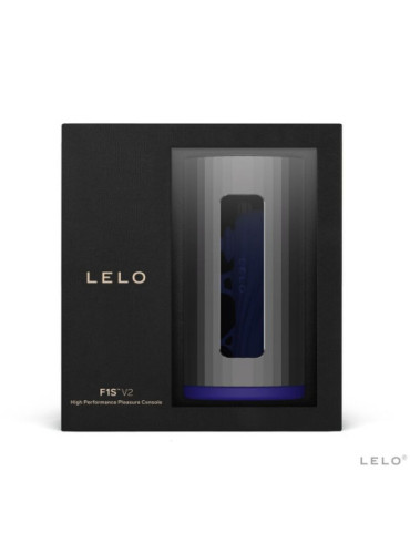 LELO F1S V2 MASTURBADOR CON TECNOLOGIA SDK AZUL Y METAL