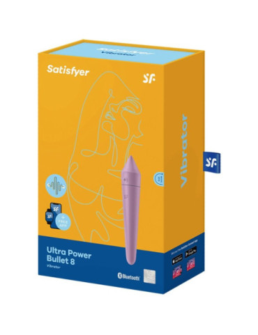 SATISFYER ULTRA POWER BULLET 8 BALA VIBRADORA LILA