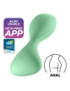 SATISFYER TRENDSETTER PLUG VIBRADOR APP - VERDE