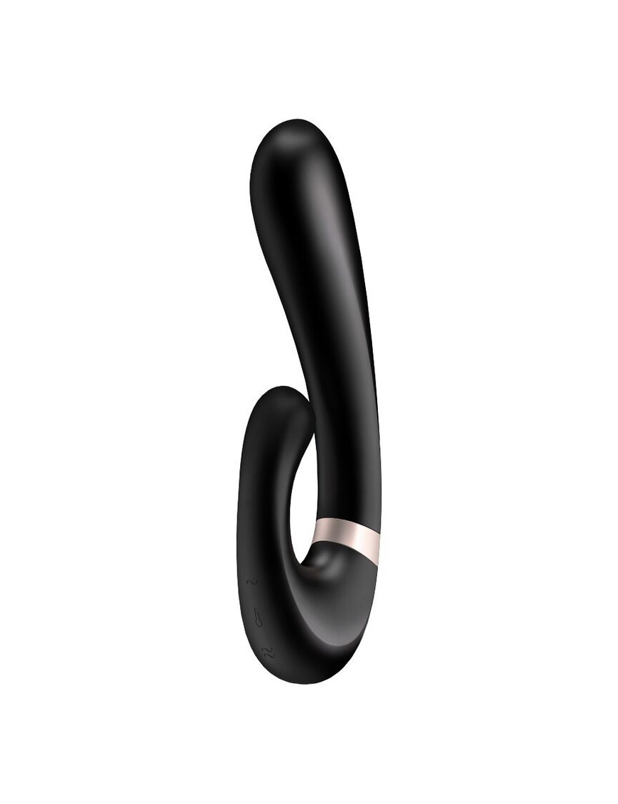 SATISFYER HEAT WAVE VIBRADOR APP - NEGRO