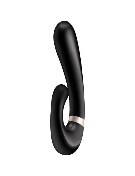 SATISFYER HEAT WAVE VIBRADOR APP - NEGRO