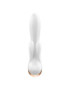 SATISFYER DOUBLE FLEX VIBRADOR APP - BLANCO