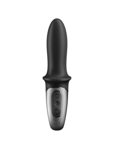 SATISFYER HOT PASSION VIBRADOR ANAL APP - NEGRO