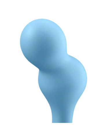 SATISFYER DEEP DIVER PLUG VIBRADOR APP - AZUL