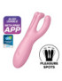 SATISFYER THREESOME 4 VIBRADOR APP - ROSA