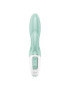 SATISFYER AIR PUMP BUNNY 5+ VIBRADOR RABBIT INFLABLE APP - VERDE