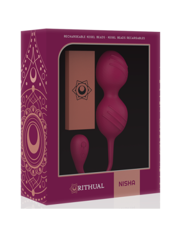 RITUAL NISHA BOLAS KEGEL RECARGABLES VIBRADORAS ORQUIDEA