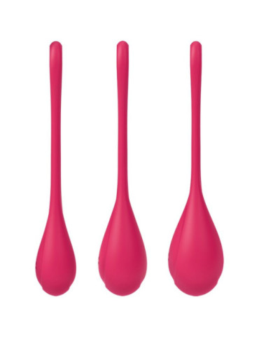 SATISFYER YONI POWER 1 KIT DE ENTRENAMIENTO ROJO