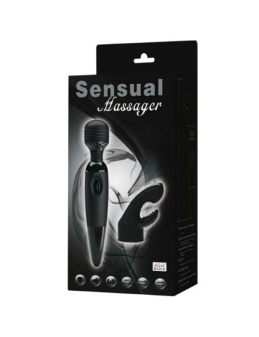 BAILE SENSUAL MASSAGER MASAJEADOR CON CABEZAL INTERCAMBIABLE