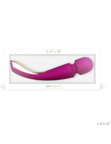 LELO MASAJEADOR SMART WAND MEDIUM 2 DEEP ROSE