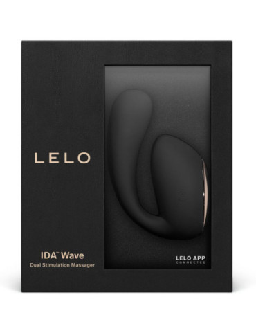 LELO IDA WAVE MASAJEADOR PAREJAS NEGRO