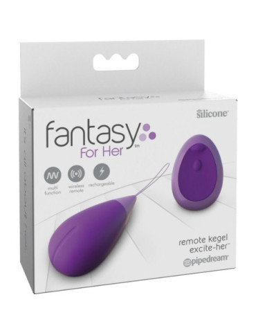 FANTASY FOR HER HUEVO-MASAJEADOR CONTROL REMOTO EXCITE-HER