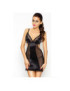 PASSION WOMAN WILMA CHEMISE NEGRO TALLA S/M