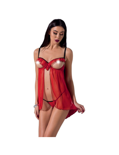 PASSION WOMAN CHERRY CHEMISE L/XL