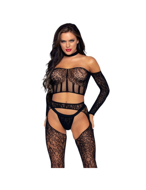 LEG AVENUE SET TRES PIEZAS TALLA UNICA