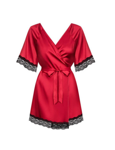 OBSESSIVE - SENSUELIA PEIGNOIR ROJO S/M