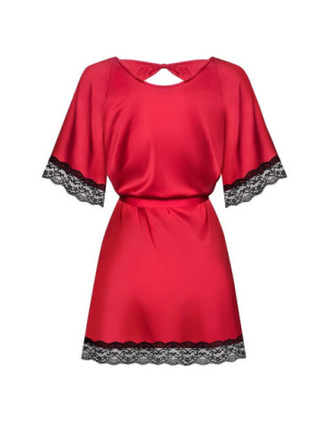 OBSESSIVE - SENSUELIA PEIGNOIR ROJO S/M