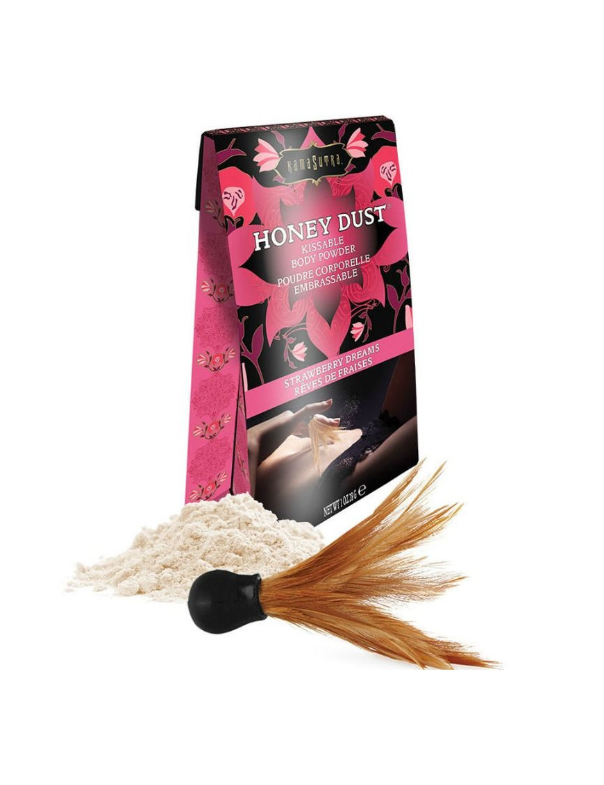 KAMASUTRA POLVOS KISSABLE SUEÑOS DE FRESA 28 GR