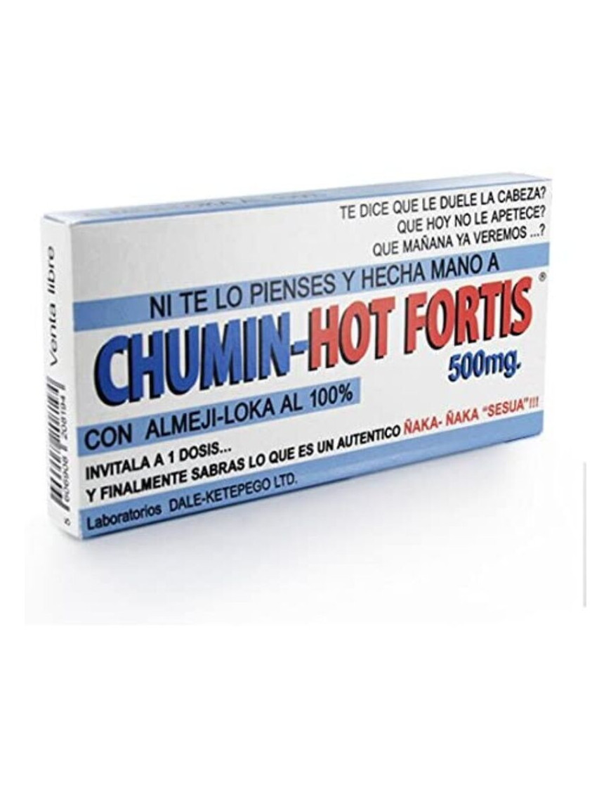 CAJA DE CARAMELOS CHUMIN-HOT FORTIS