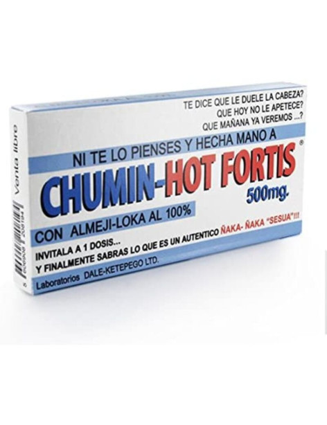 CAJA DE CARAMELOS CHUMIN-HOT FORTIS