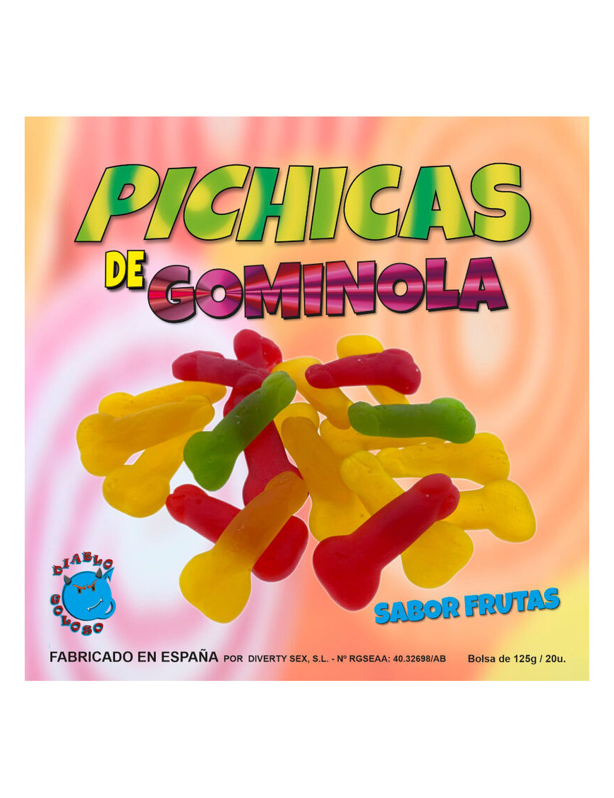 DIABLO PICANTE - PICHITAS DE GOMINOLA FRUTAS