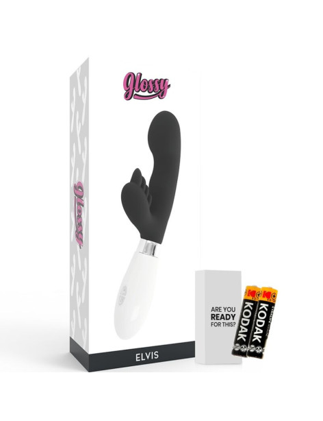 GLOSSY ELVIS RABBIT NEGRO