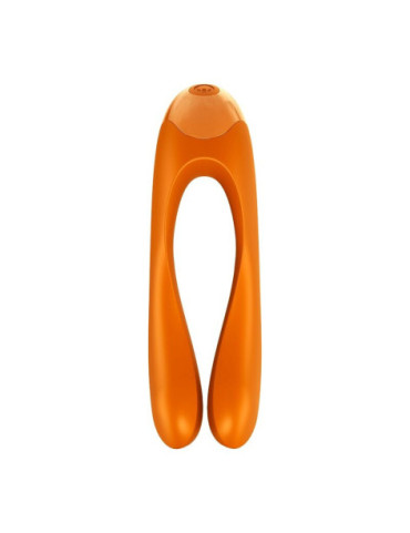 SATISFYER CANDY CANE VIBRADOR DEDO NARANJA