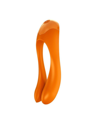 SATISFYER CANDY CANE VIBRADOR DEDO NARANJA