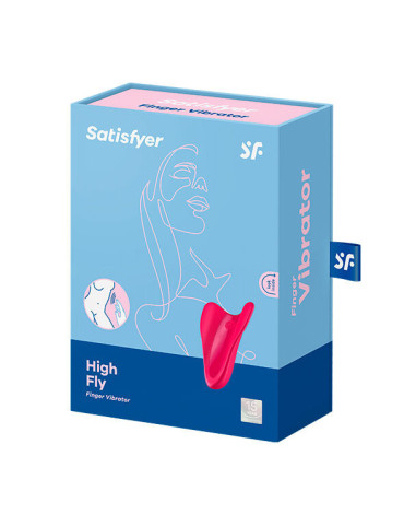 SATISFYER HIGH FLY VIBRADOR DEDAL FUCHSIA