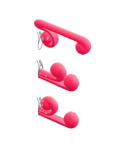 SNAIL VIBE VIBRADOR MULTIACCION ROSA