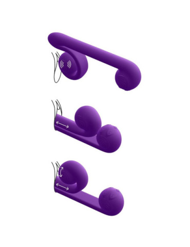 SNAIL VIBE VIBRADOR MULTIACCION LILA