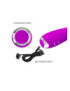 PRETTY LOVE MOLLY VIBRADOR CON ROTACION RECARGABLE