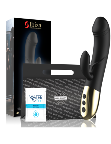 IBIZA POTENTE VIBRADOR ANATOMICO CON RABBIT