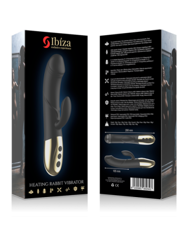 IBIZA POTENTE VIBRADOR ANATOMICO CON RABBIT