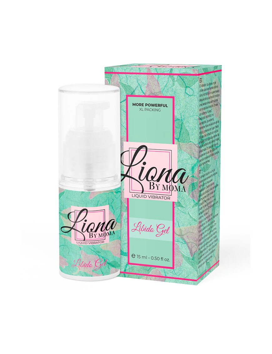 LIONA BY MOMA VIBRADOR LIQUIDO LIBIDO GEL 15 ML