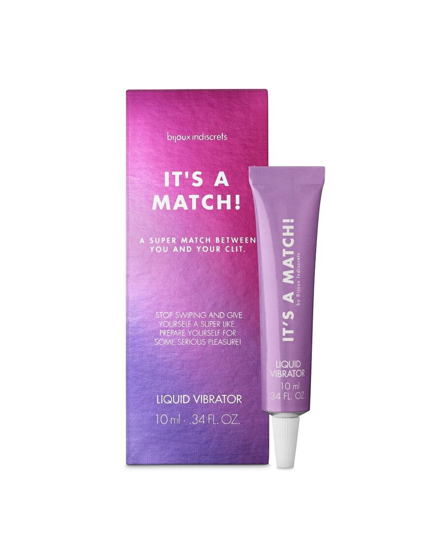 BIJOUX IT’S A MATCH VIBRADOR LIQUIDO 10 ML