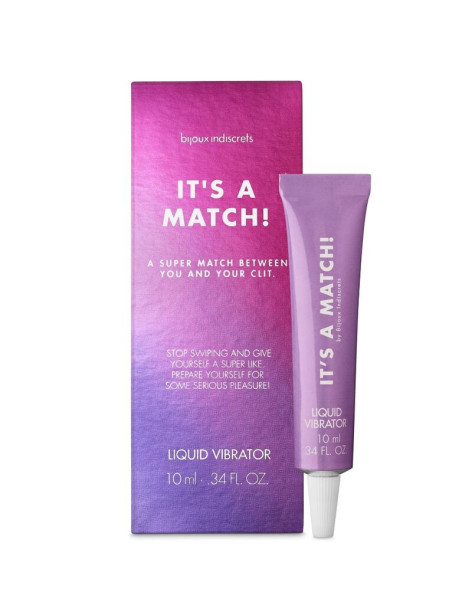 BIJOUX IT’S A MATCH VIBRADOR LIQUIDO 10 ML